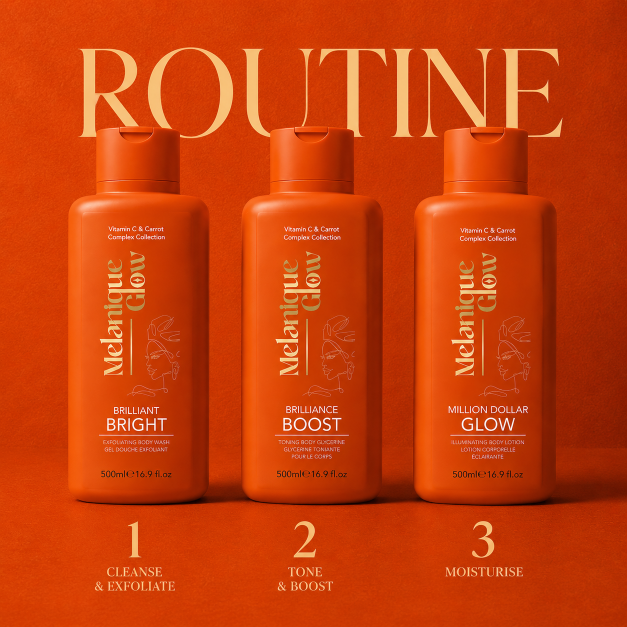 Million Dollar Glow Éclainant la lotion corporelle