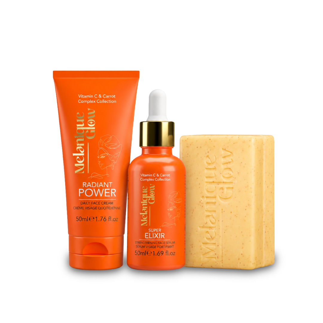 Melanique Glow Brightening Trio (Serum, Face Cream & Soap)