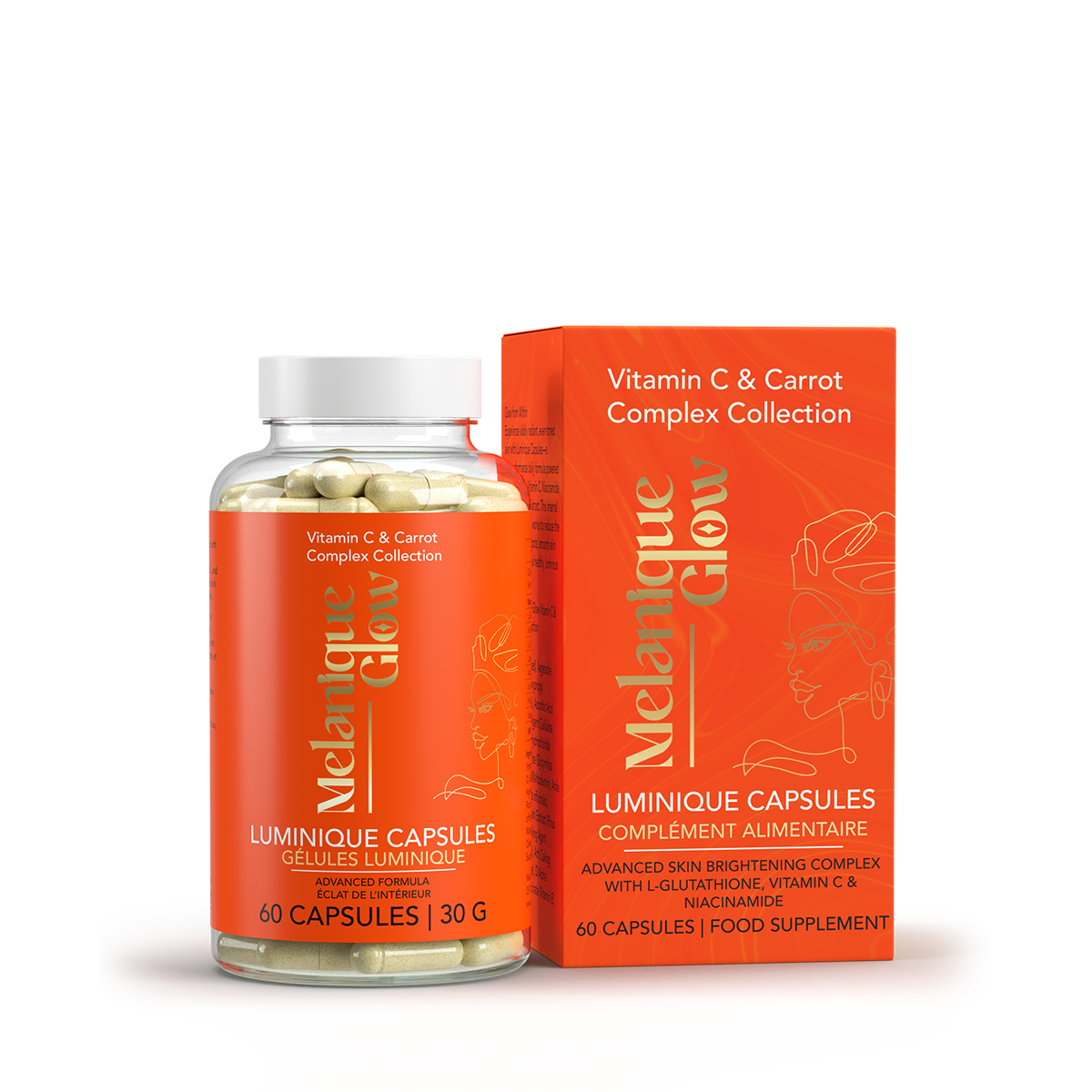 Luminique Capsules – Daily Radiance Supplement (60 Capsules)