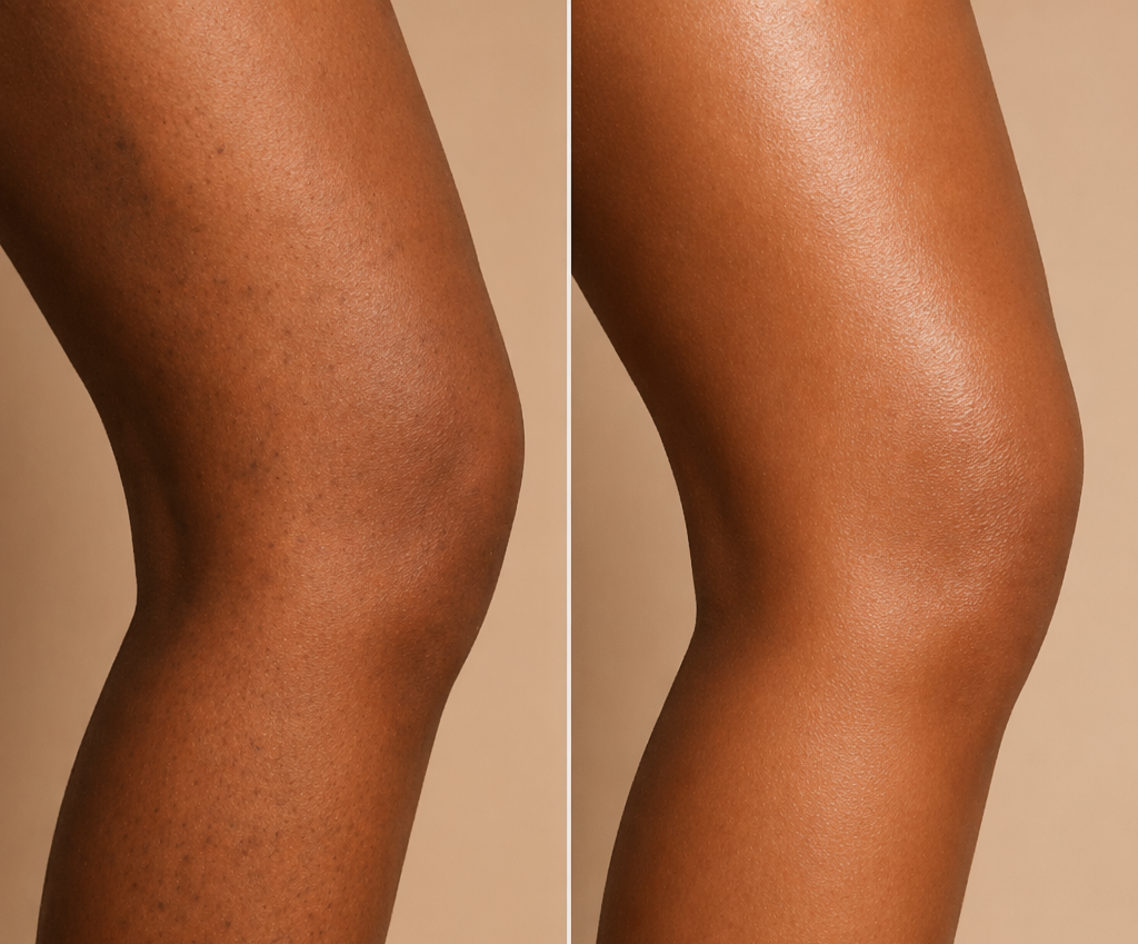 Brilliant brillant exfoliant le corps du corps