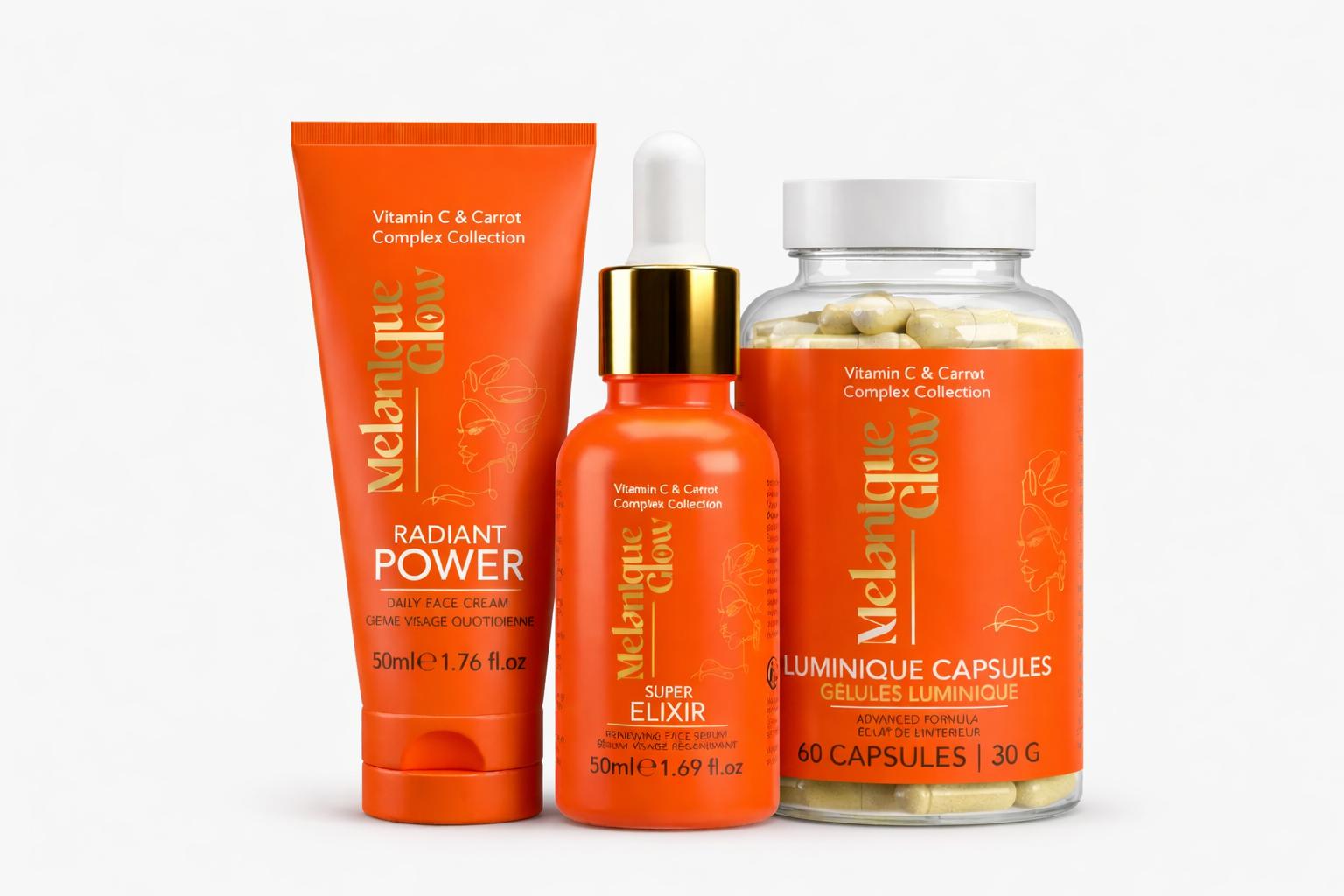 Radiant Face & Glow Capsule Trio